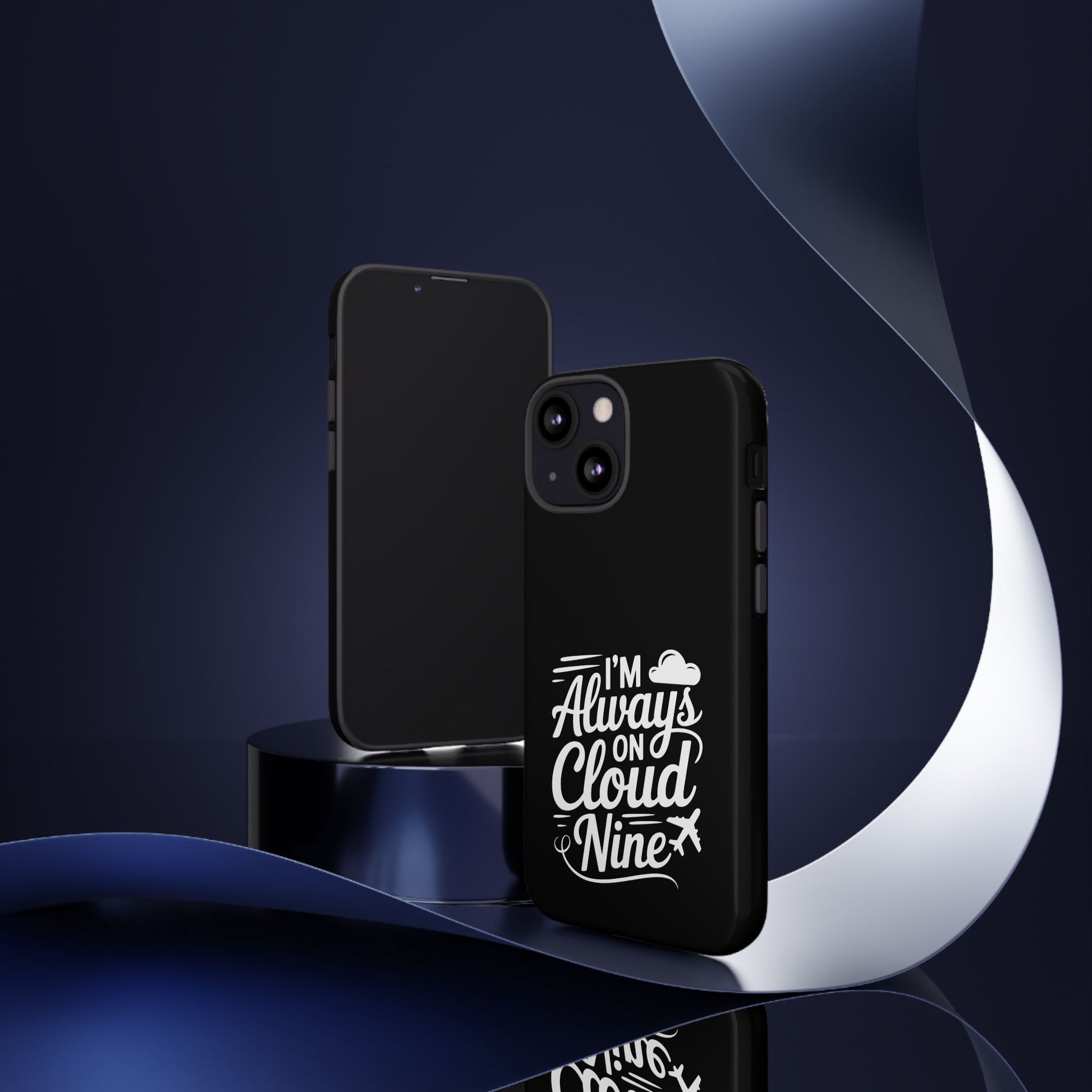 Always on Cloud Nine Phone Case | Cute Phone Cover, Travel Gift, Adventure Accessory, Motivational Case, Gift for Dreamers