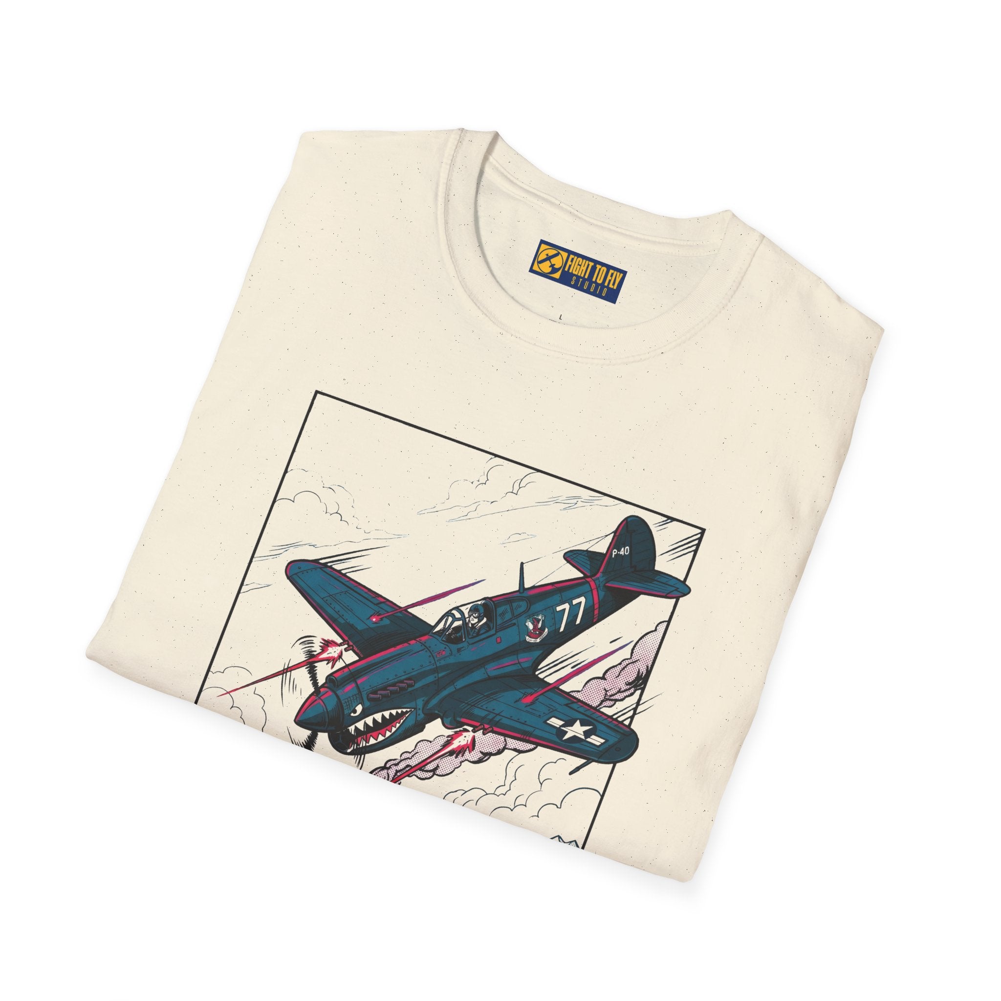 P-40 Warhawk Mountain Patrol T-Shirt