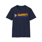 Title Cessna 170 Progress Pride Vintage Airplane Ribbo T-Shirt