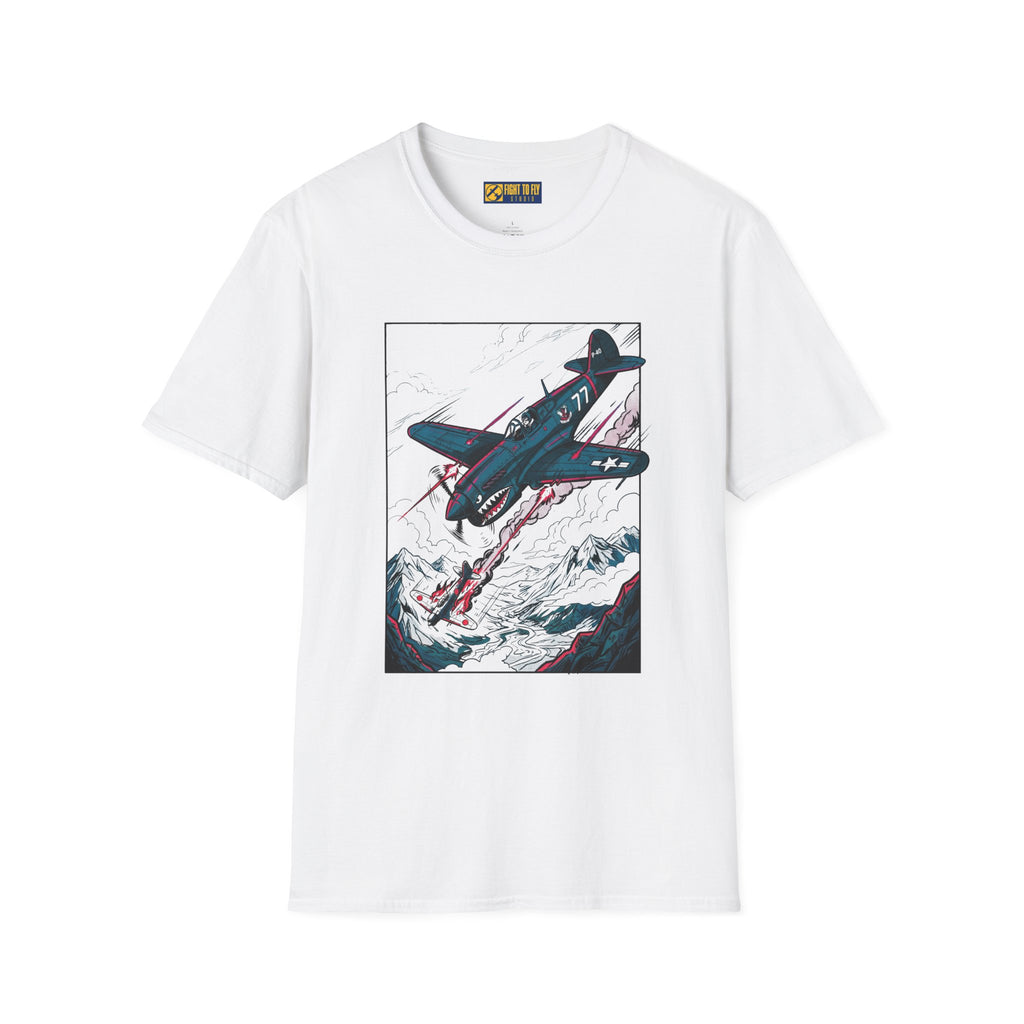 P-40 Warhawk Mountain Patrol T-Shirt