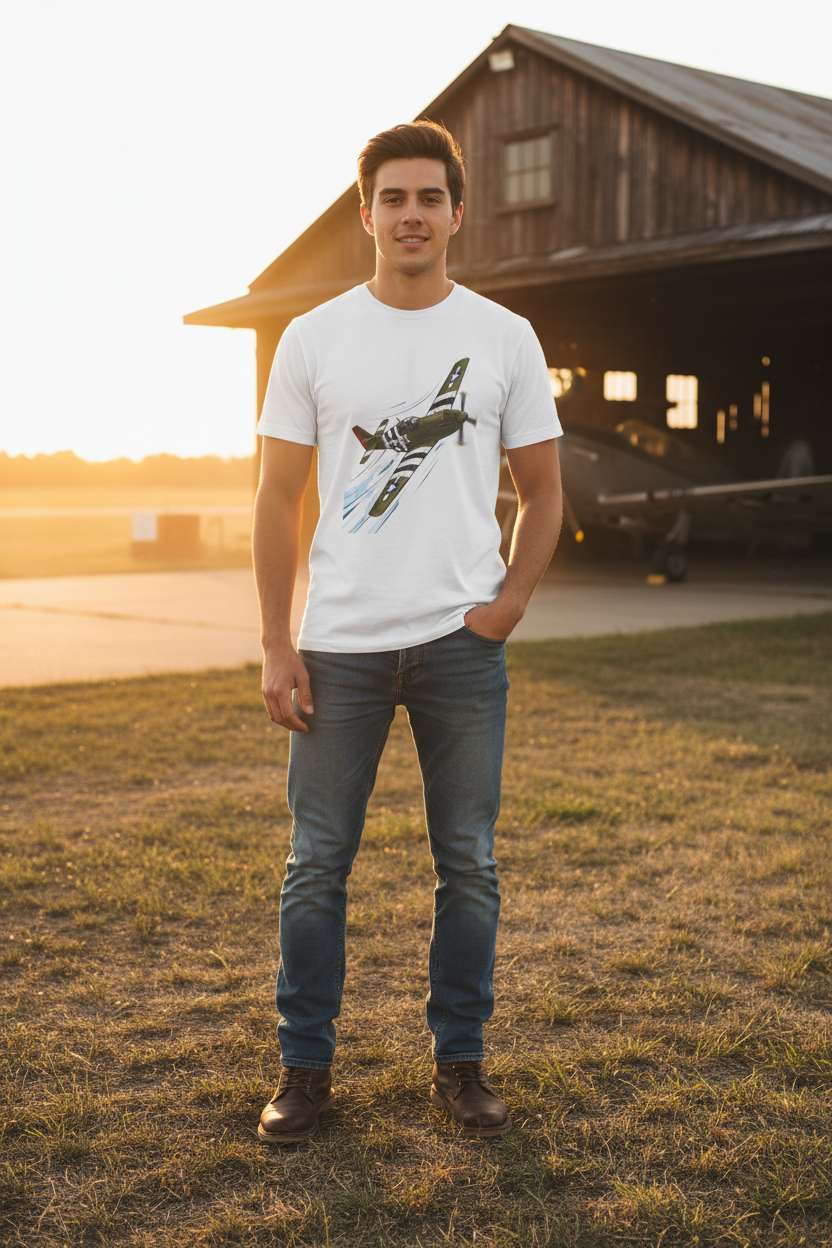 P-51D Mustang Flight Heritage T-Shirt