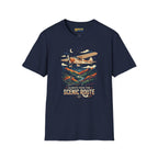 Always Take the Scenic Route Vintage Aviation Tee