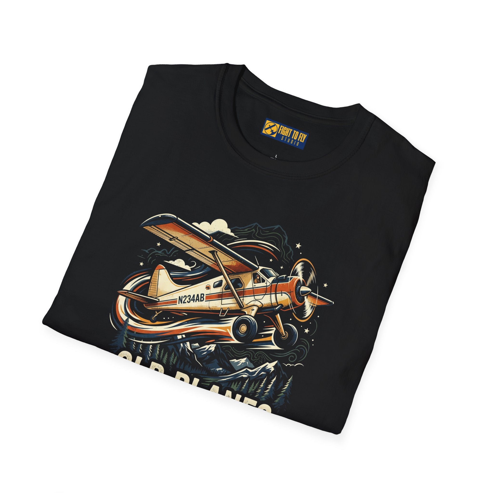 Old Planes Make Me Happy Taildragger Tee