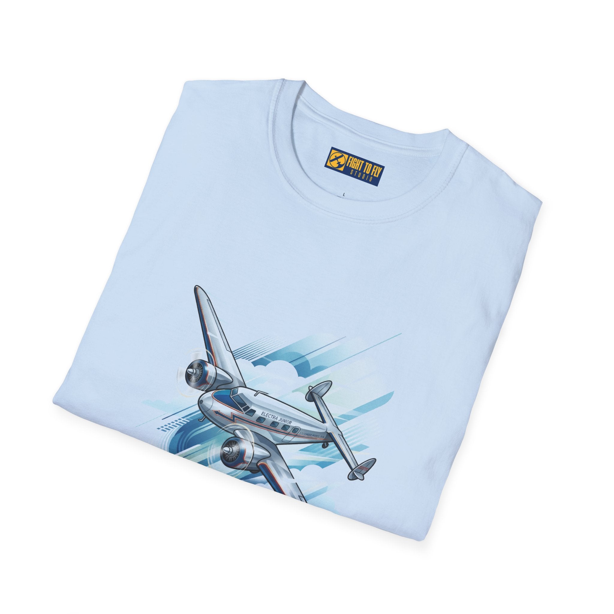 Lockheed Electra Jr Vintage Aircraft T-Shirt