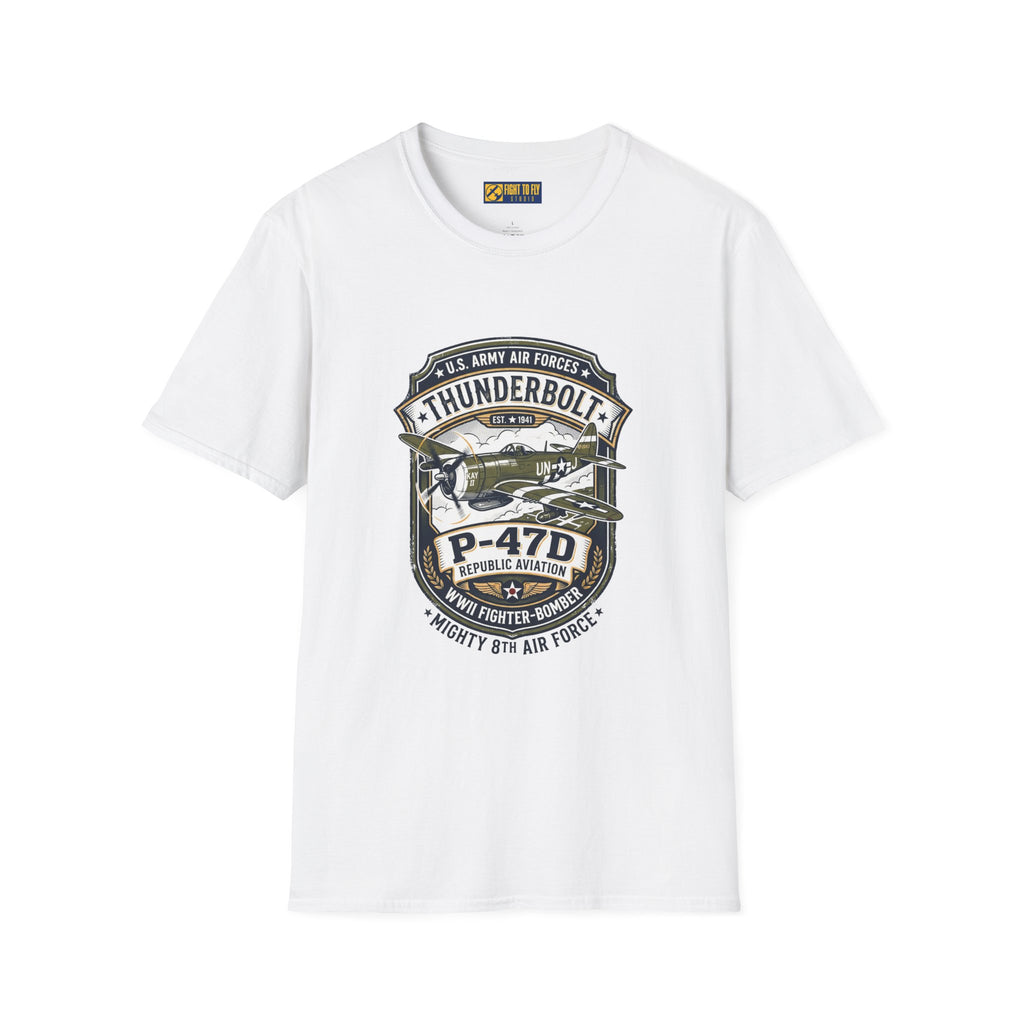 P-47D Thunderbolt Mighty 8th Air Force T-Shirt