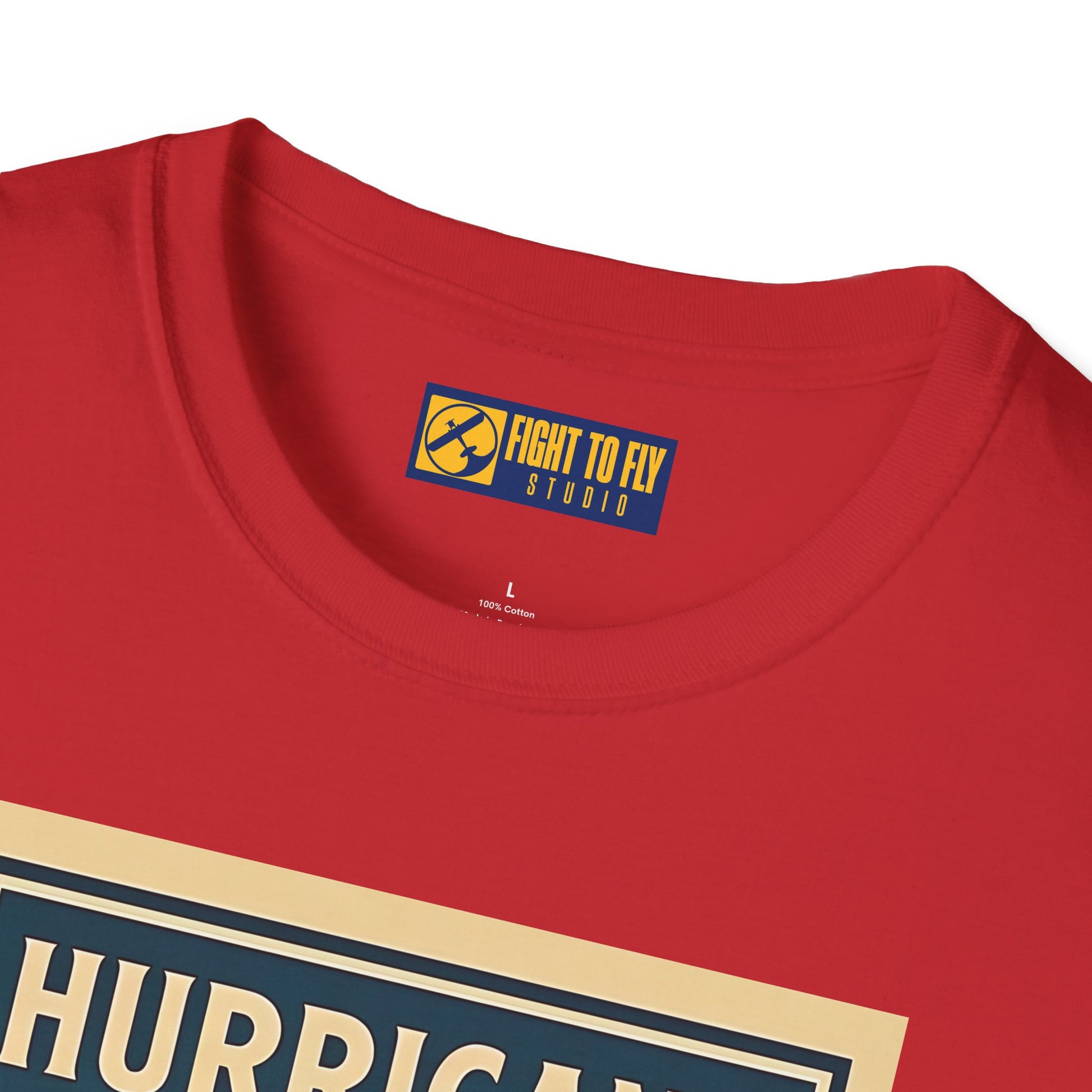 Hurricane Premium T-Shirt – Early War British Fighter Full Graphic Tee - Pilot gifts - WWII warbird t-shirt