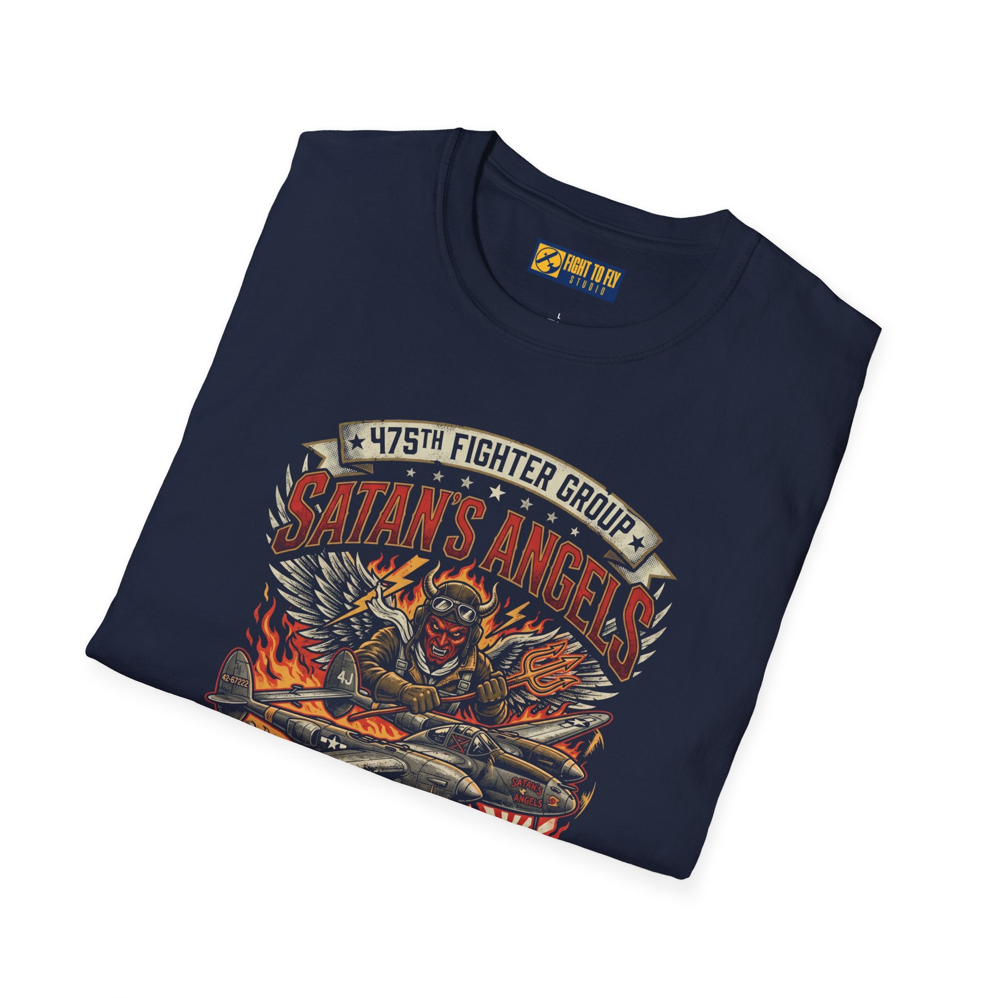 475th Fighter Group Satan’s Angels Tee