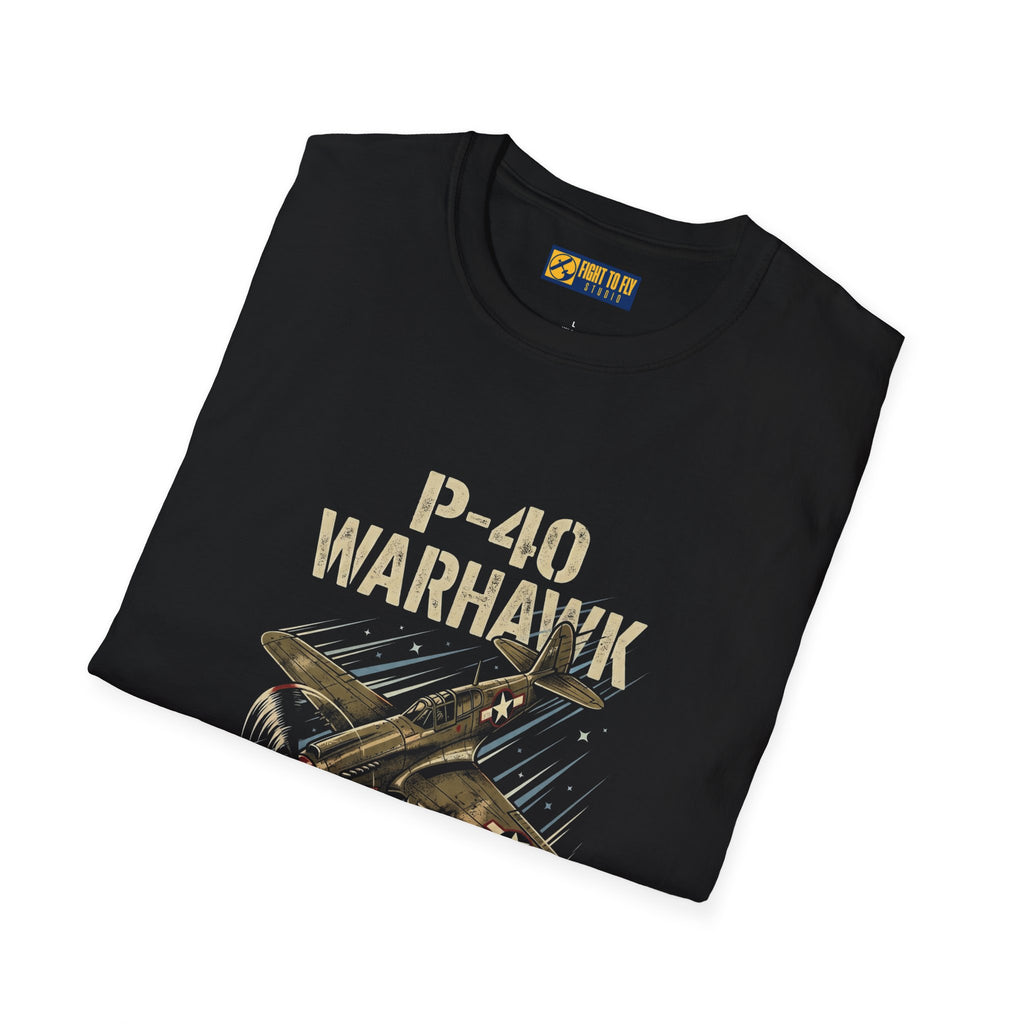 P-40 Warhawk Sky Belongs to Us T-Shirt