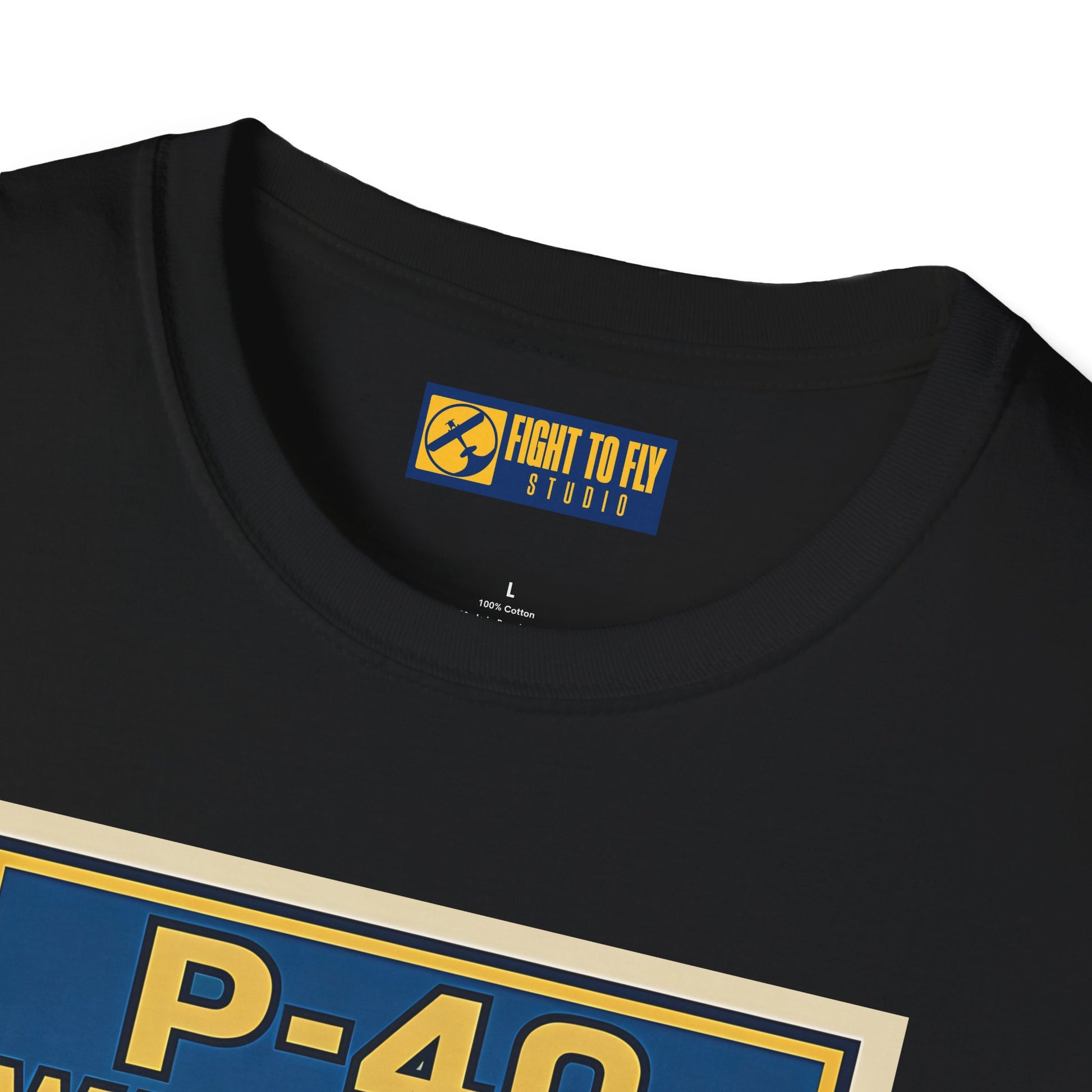 P-40 Premium T-Shirt – Iconic WWII Fighter Full Graphic Aviation Tee - Pilot gifts - warbird t-shirt