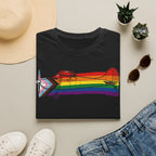 Title Cessna 170 Progress Pride Vintage Airplane Ribbo T-Shirt