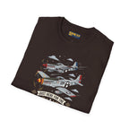 Just Here for the Airplane Noise Mustang Tee