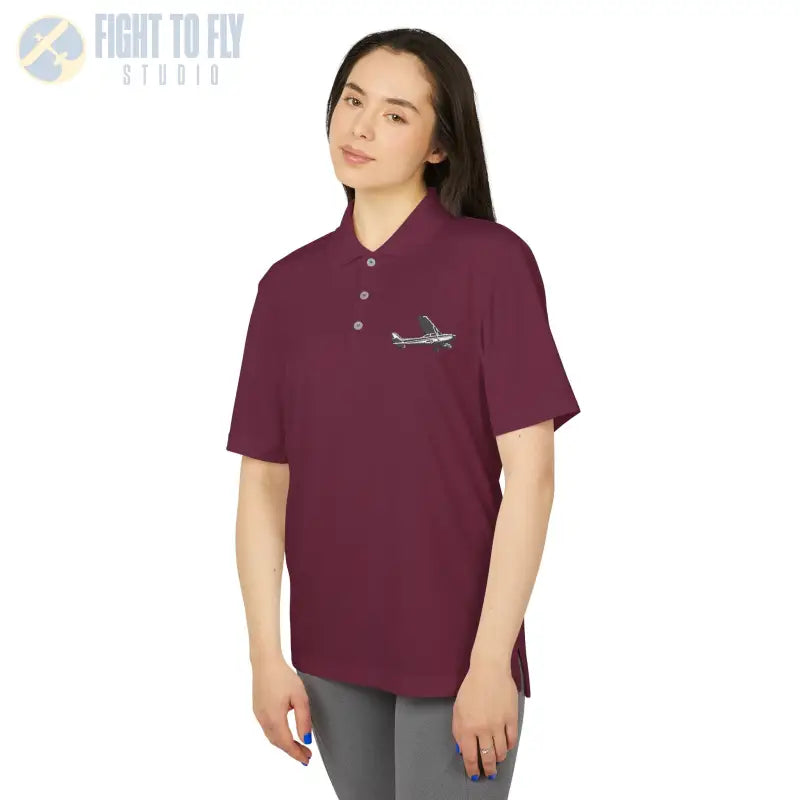 172 General Aviation Performance Polo - T-Shirt - Pilot gifts - WWII warbird t-shirt