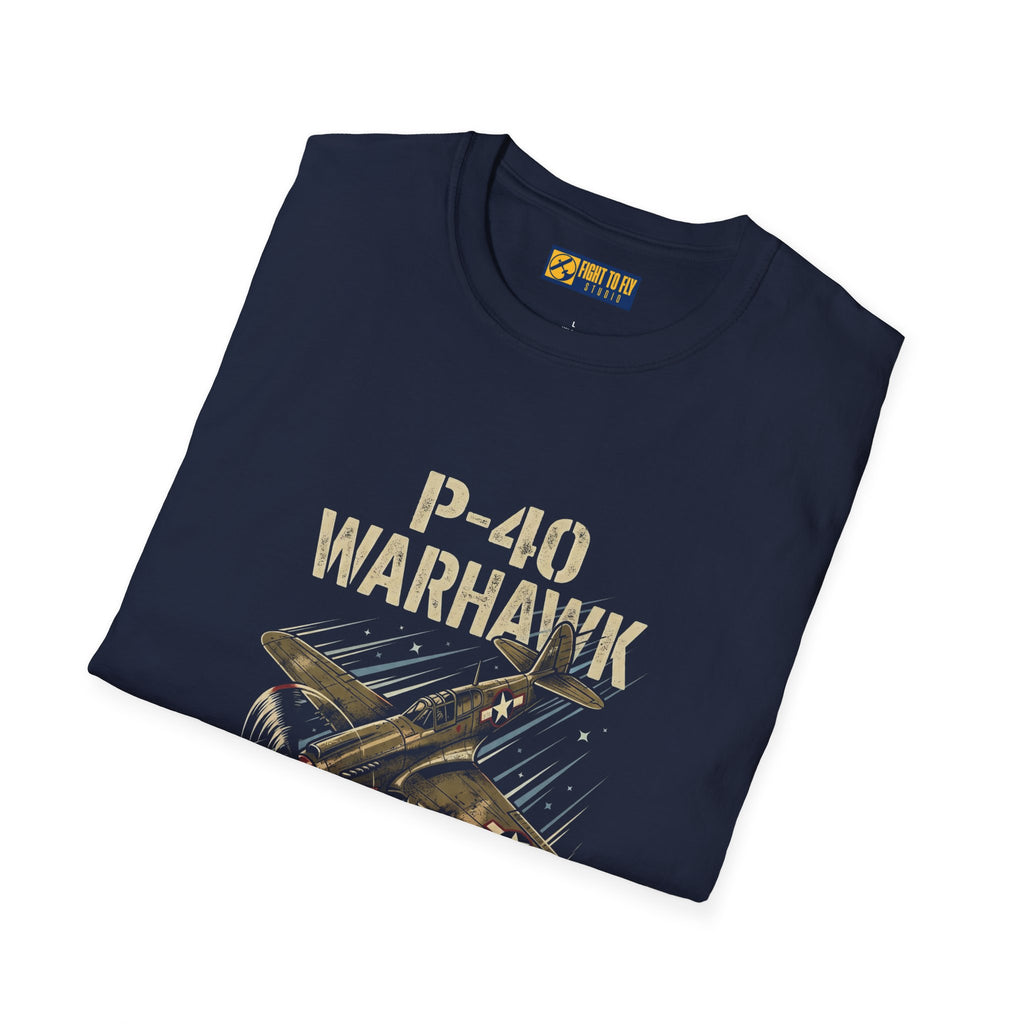 P-40 Warhawk Sky Belongs to Us T-Shirt