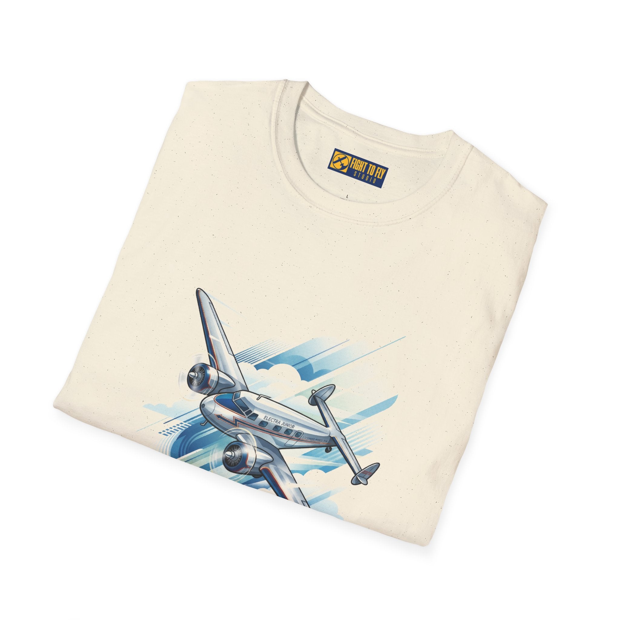 Lockheed Electra Jr Vintage Aircraft T-Shirt