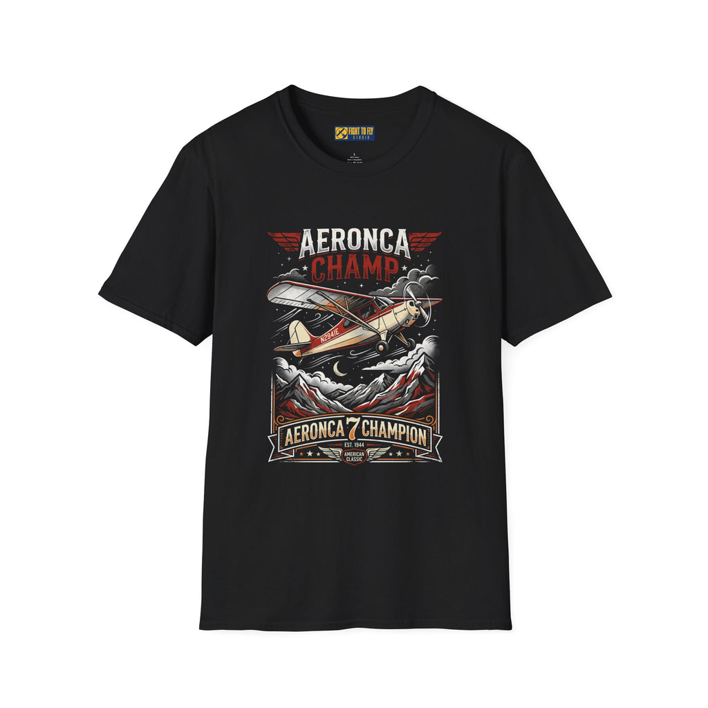 Aeronca Champ Mountain Flying T-Shirt