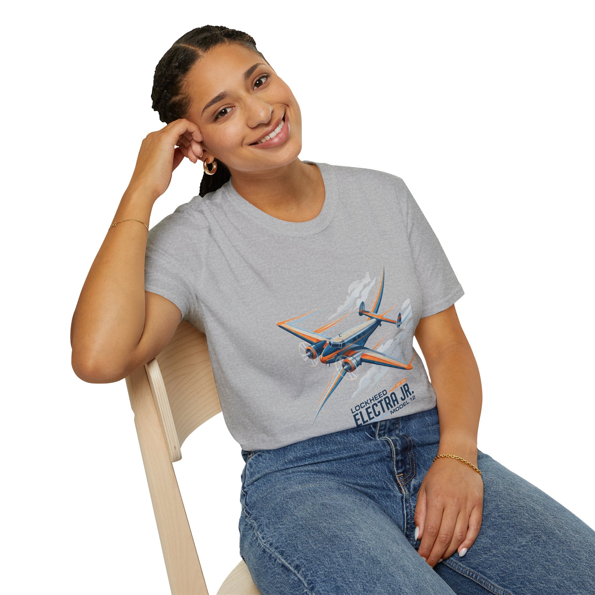 Electra Jr Model 12 Aviation T-Shirt