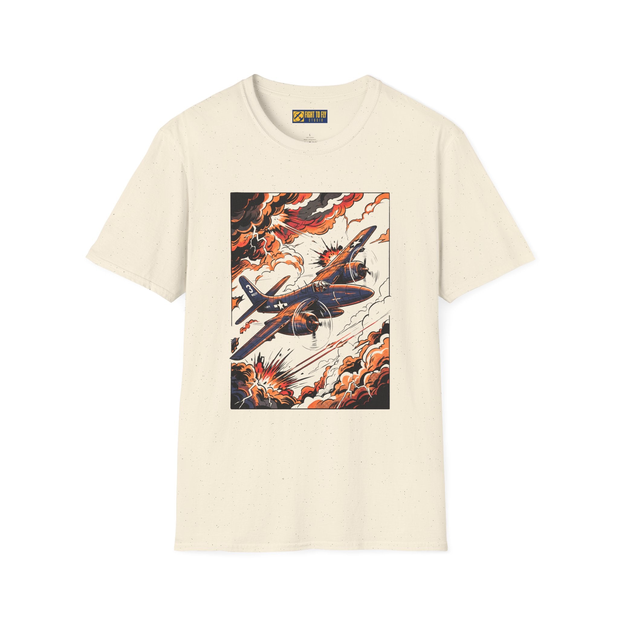 F7F Tigercat Combat Sky T-Shirt