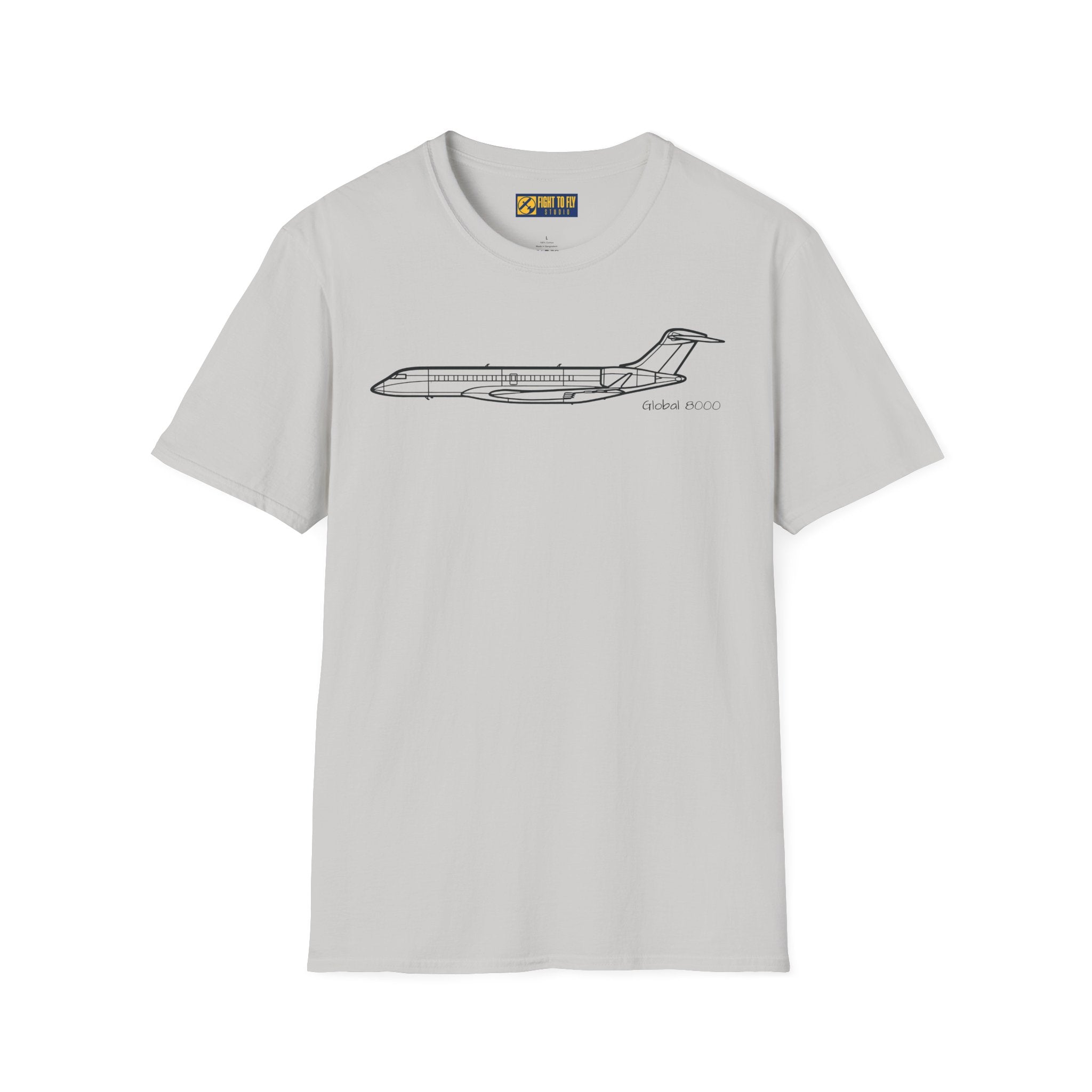 Global 8000 T-Shirt – Global 8000 Flagship Business Jet Aviation Tee