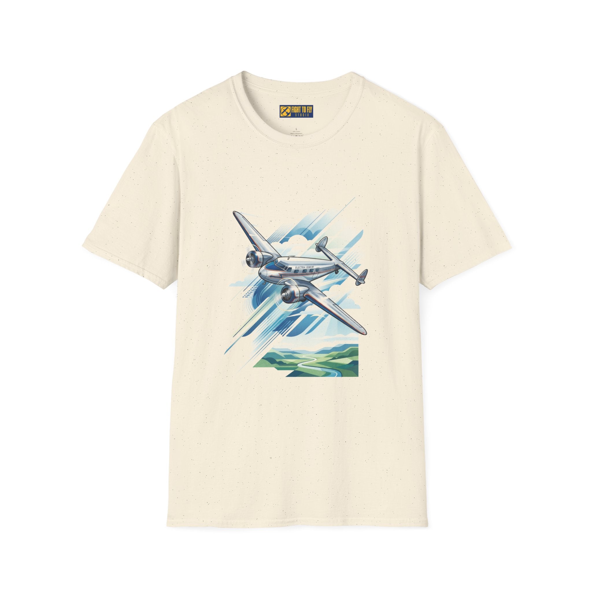 Lockheed Electra Jr Vintage Aircraft T-Shirt