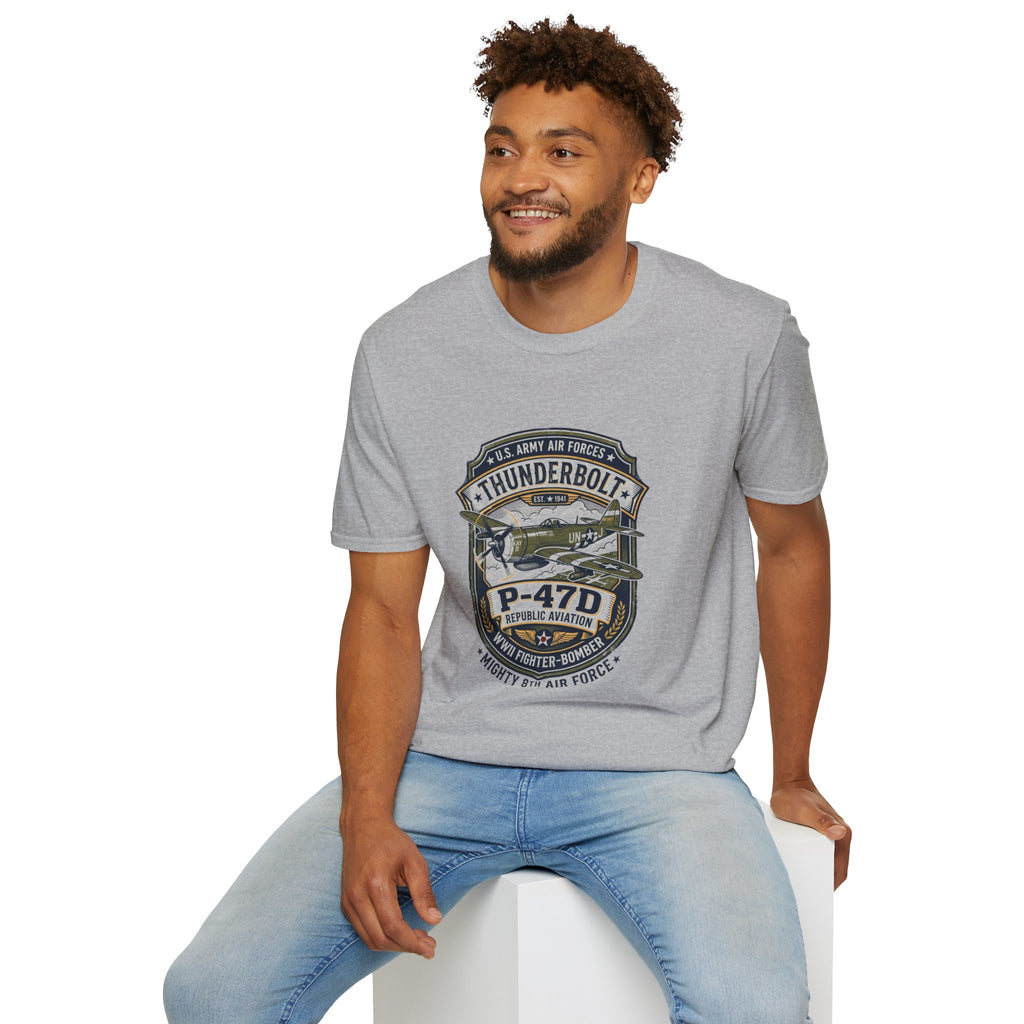P-47D Thunderbolt Mighty 8th Air Force T-Shirt