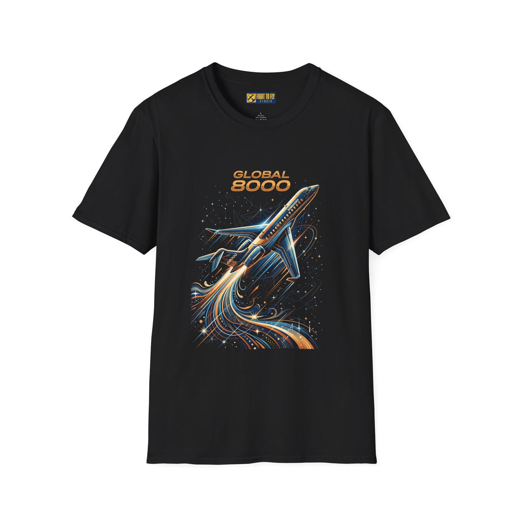 Bombardier Global 8000 High-Speed Jet T-Shirt