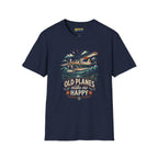 Old Planes Make Me Happy Mountain Flying Tee
