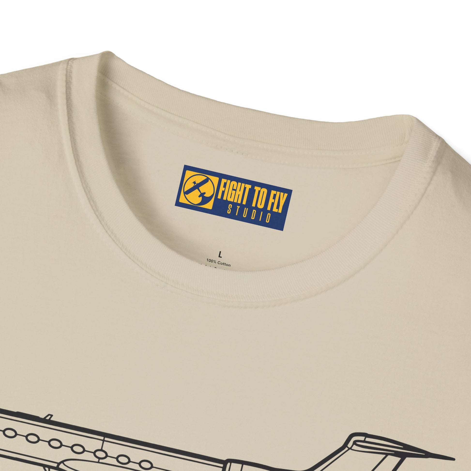 G550 T-Shirt – Gulfstream G550 Long-Range Business Jet Aviation Tee