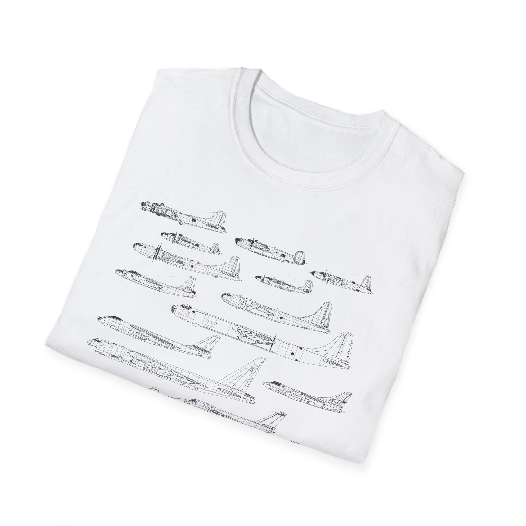 Lineage of USAF Bombers Evolution Tee