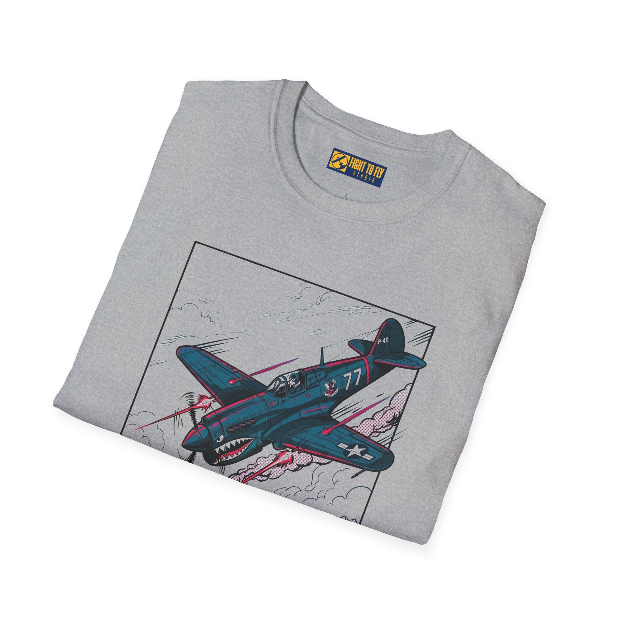 P-40 Warhawk Mountain Patrol T-Shirt