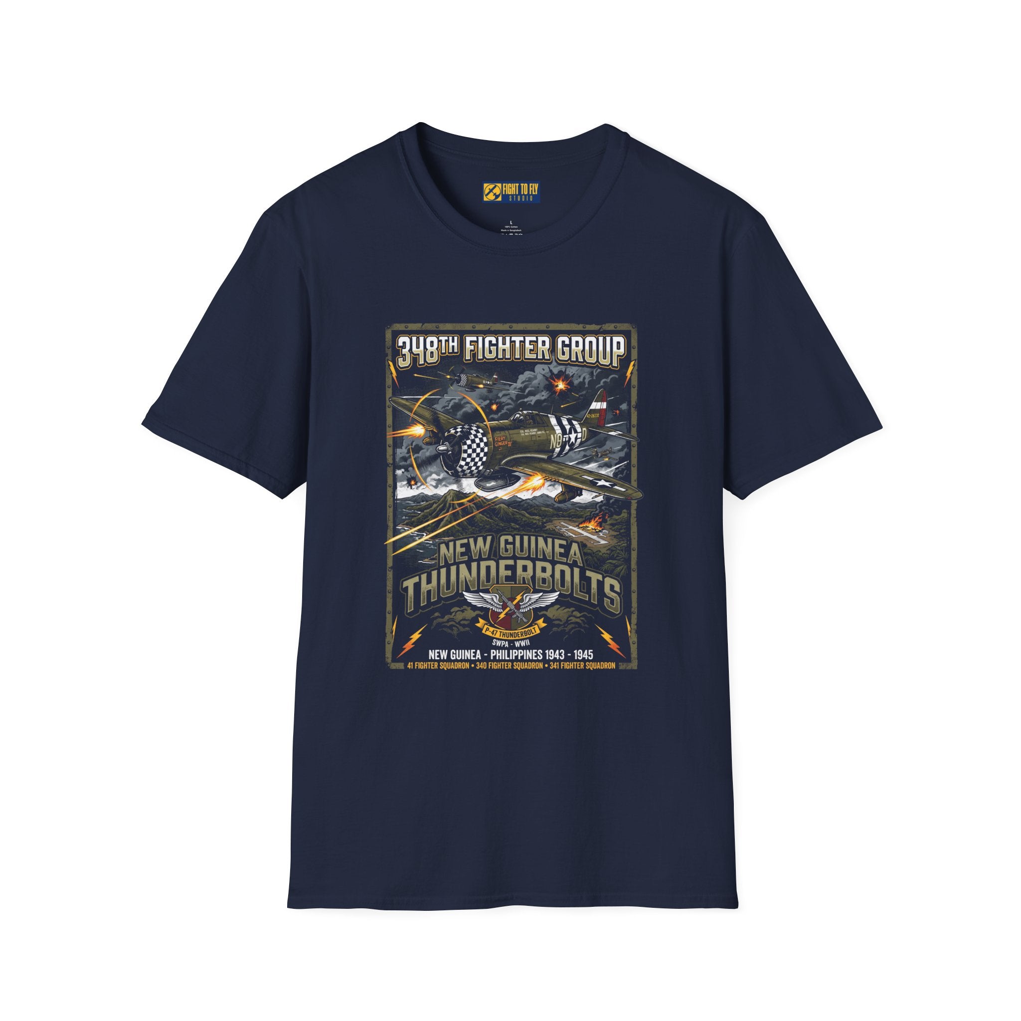 348th Fighter Group New Guinea Thunderbolts Tee