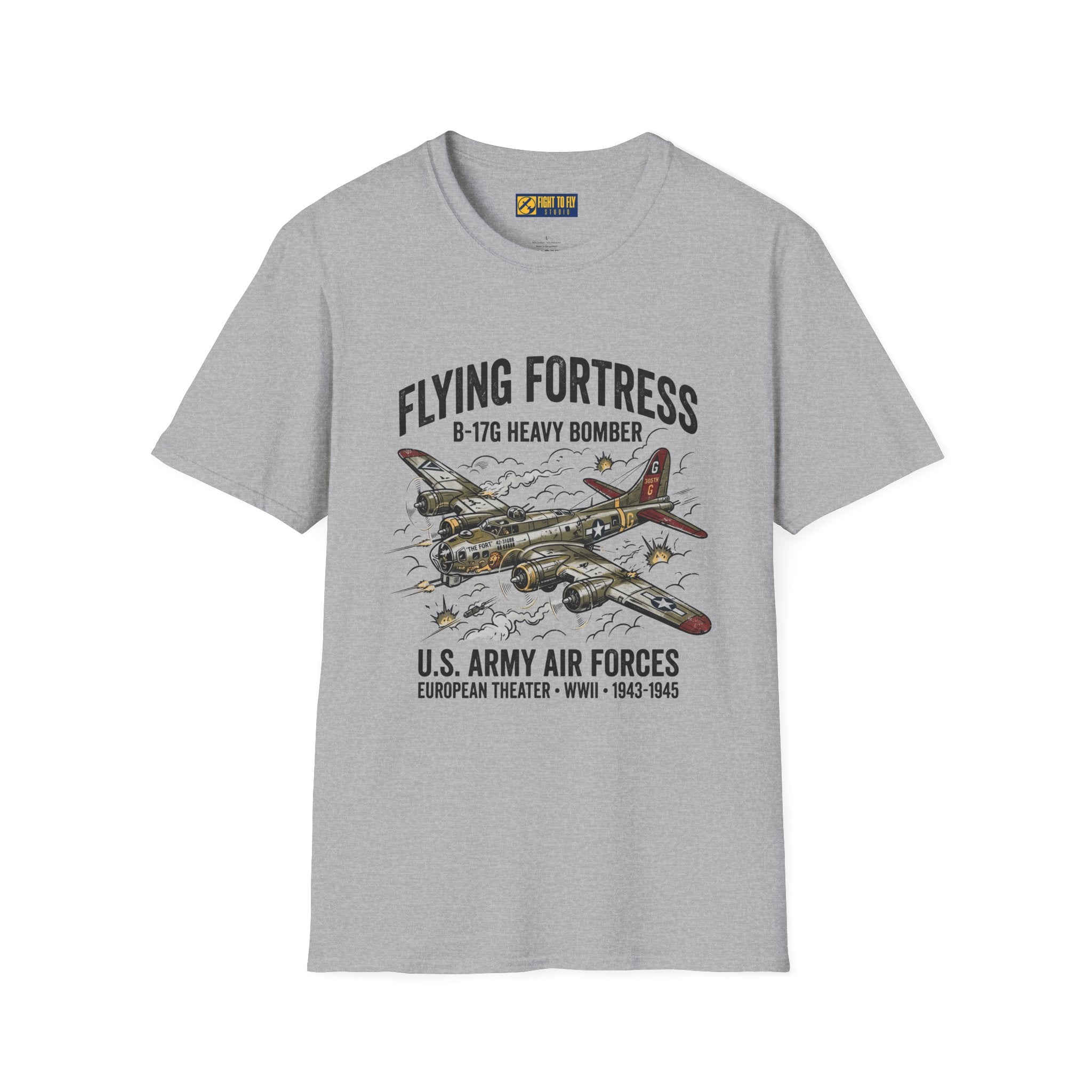 B-17G Flying Fortress Heavy Bomber T-Shirt