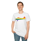 Cessna 170 Rainbow Pride Airplane Silhouette