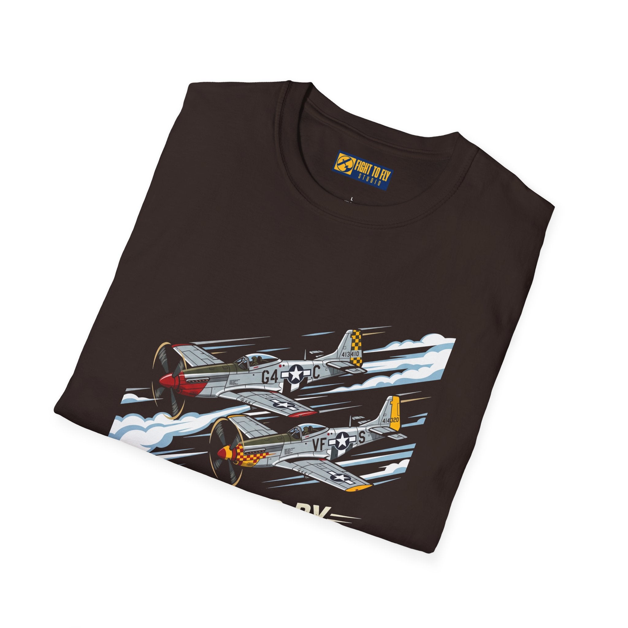 Powered by High Octane Nostalgia Mustang Tee