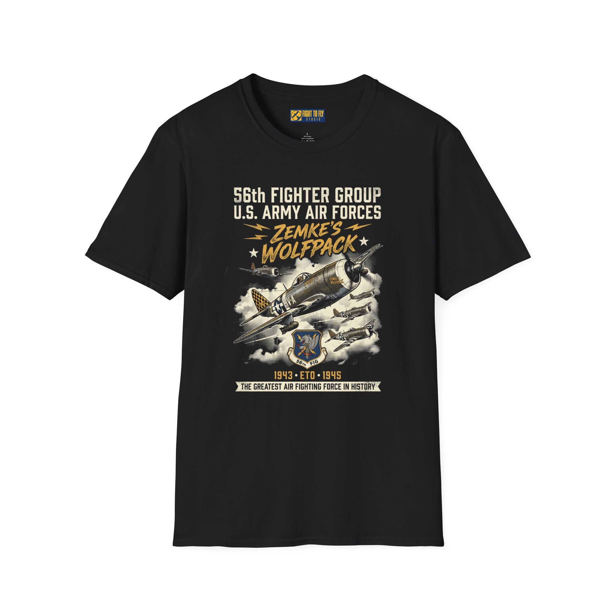 56th Fighter Group Zemke’s Wolfpack Tee