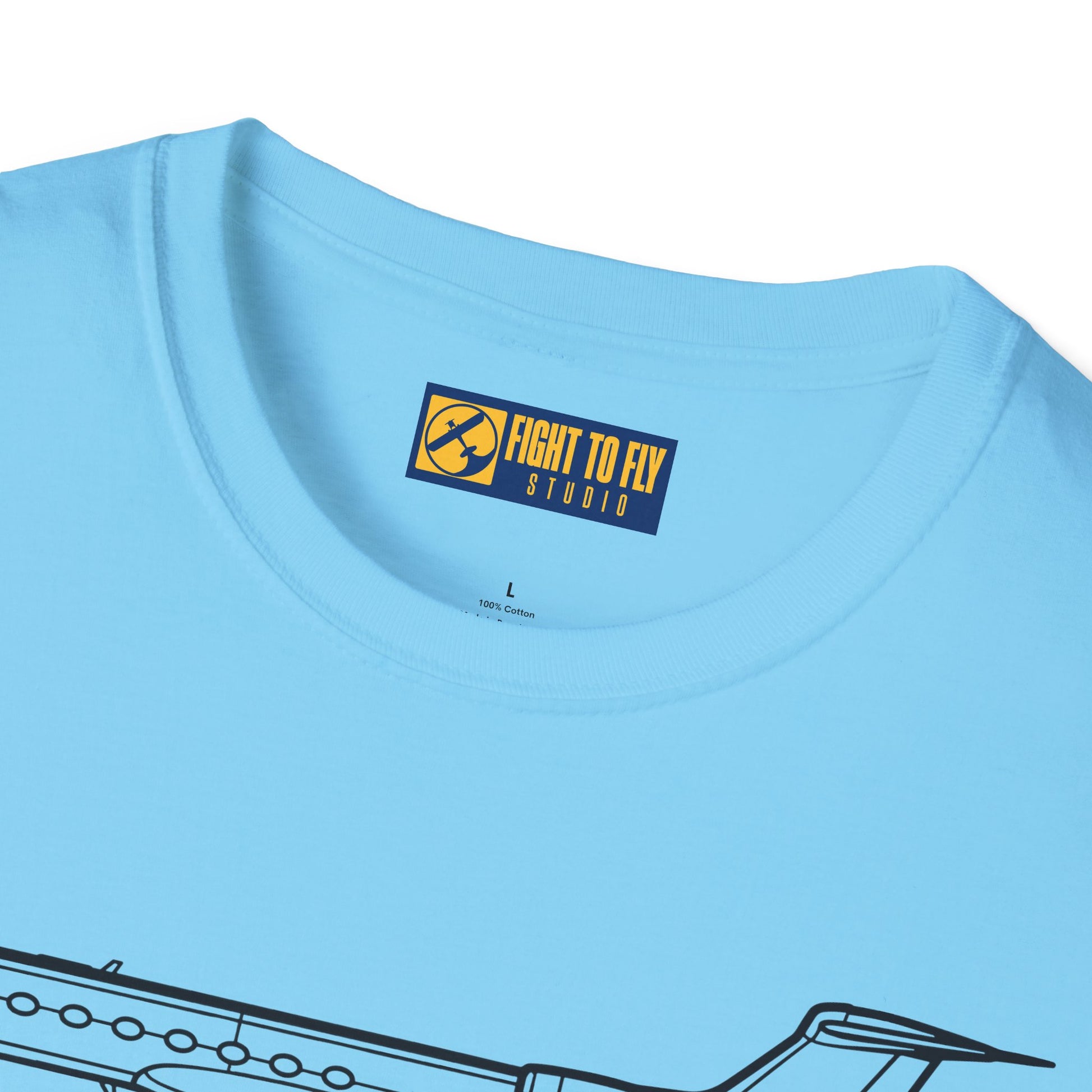 G550 T-Shirt – Gulfstream G550 Long-Range Business Jet Aviation Tee