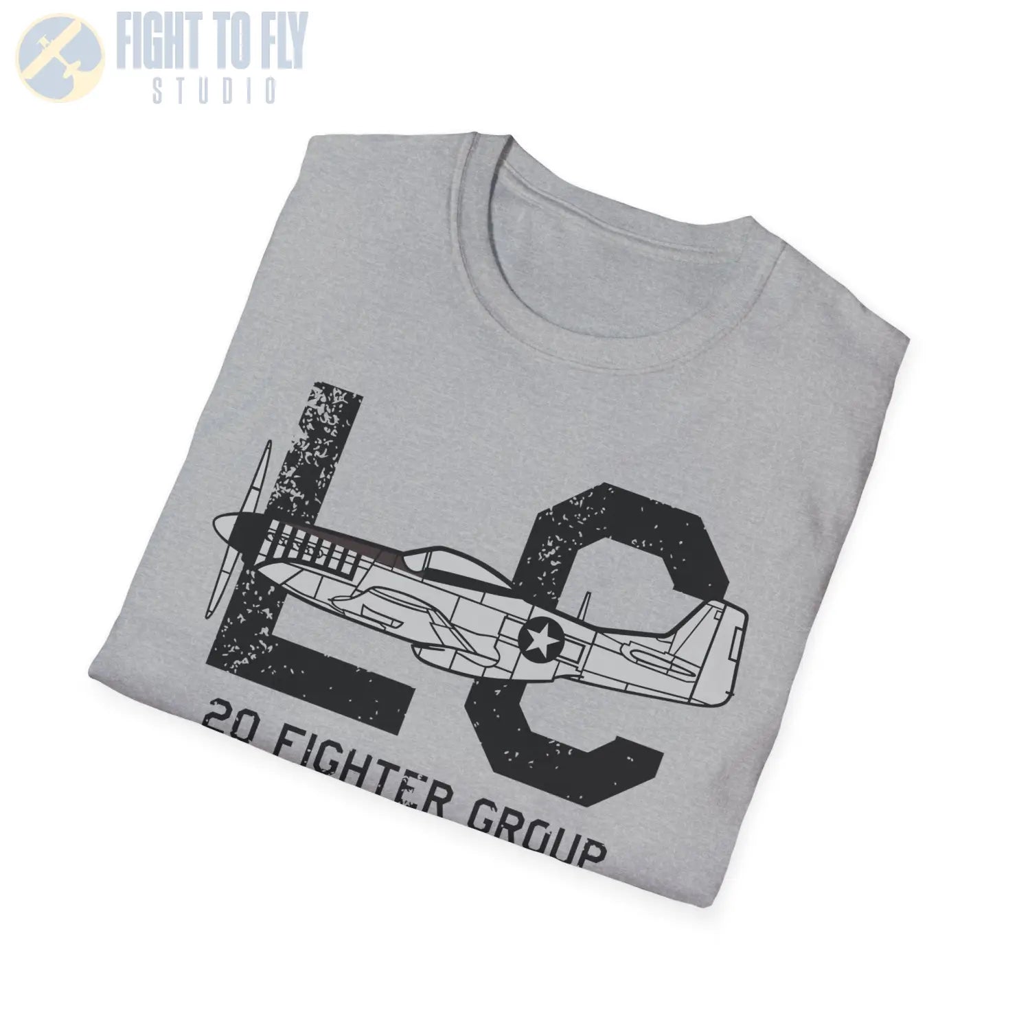20th Fighter Group “Loco Busters” WWII T-Shirt - Pilot gifts - warbird t-shirt