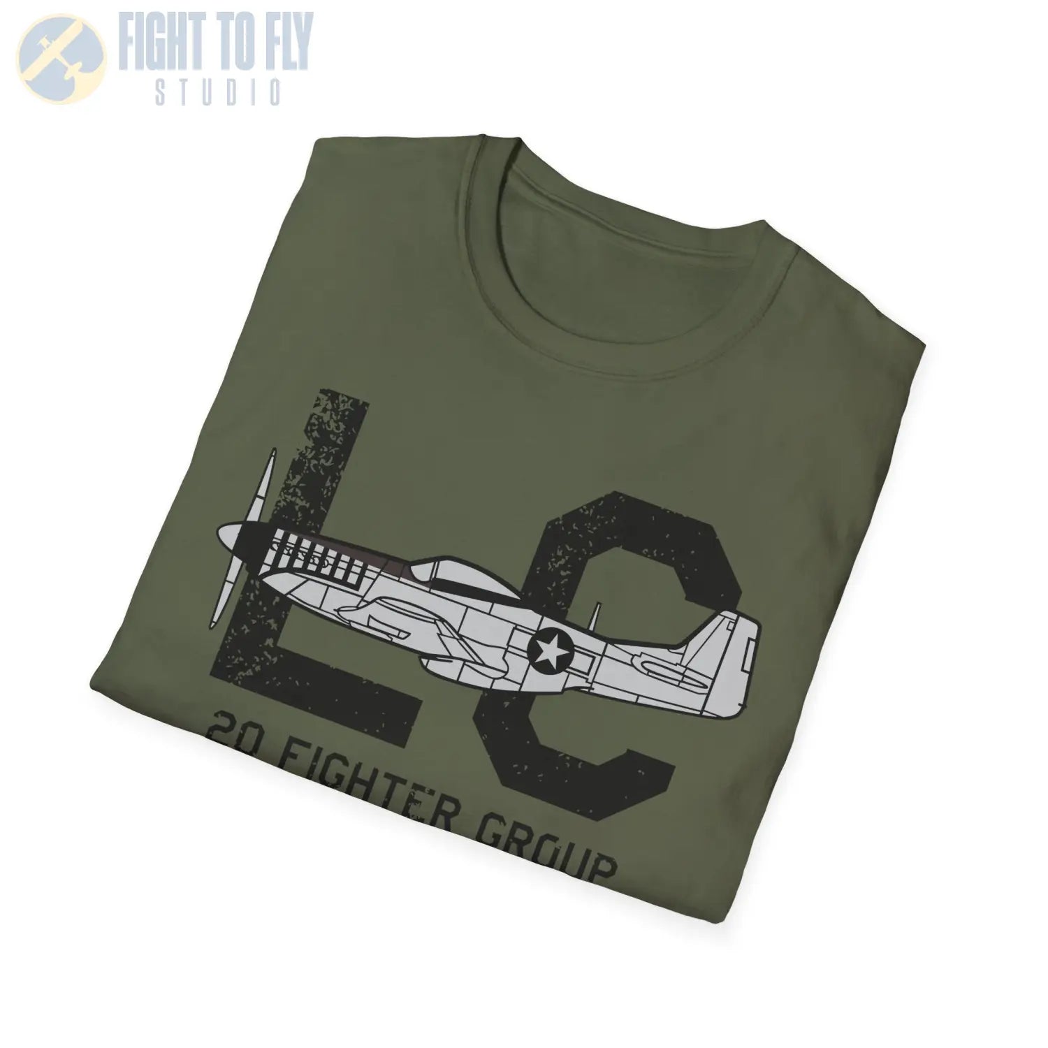 20th Fighter Group “Loco Busters” WWII T-Shirt - Pilot gifts - warbird t-shirt