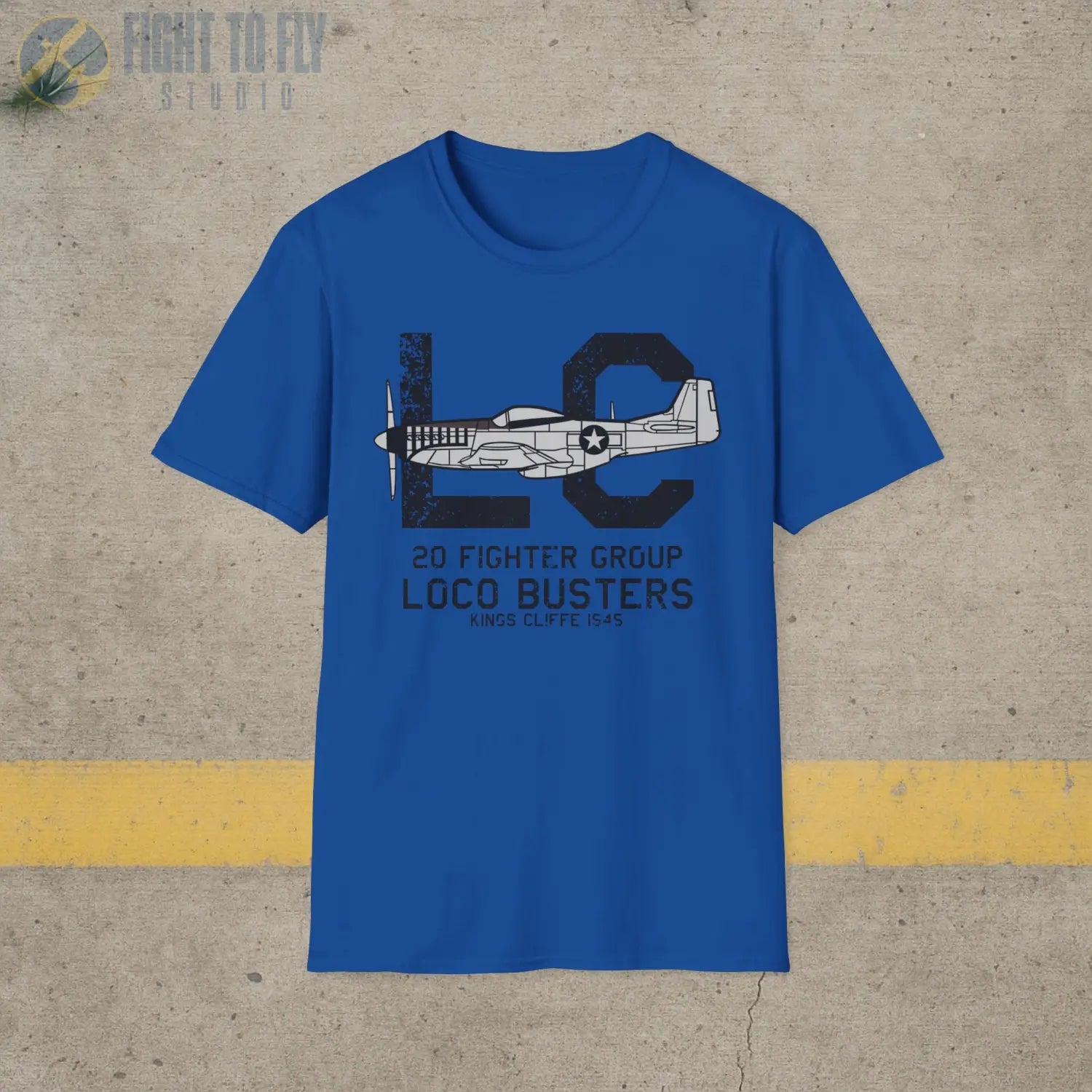 20th Fighter Group “Loco Busters” WWII T-Shirt - Pilot gifts - warbird t-shirt