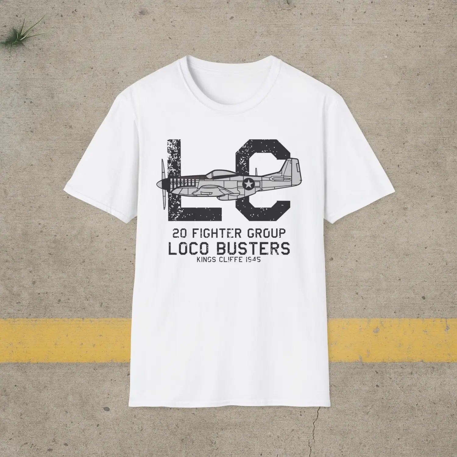 20th Fighter Group “Loco Busters” WWII T-Shirt - Pilot gifts - warbird t-shirt