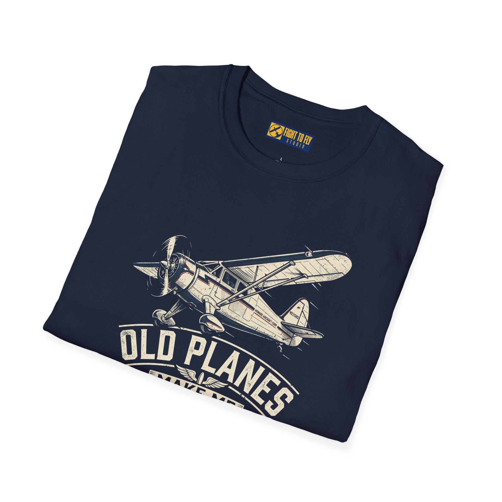 Old Planes Make Me Happy Howard DGA-15 Tee