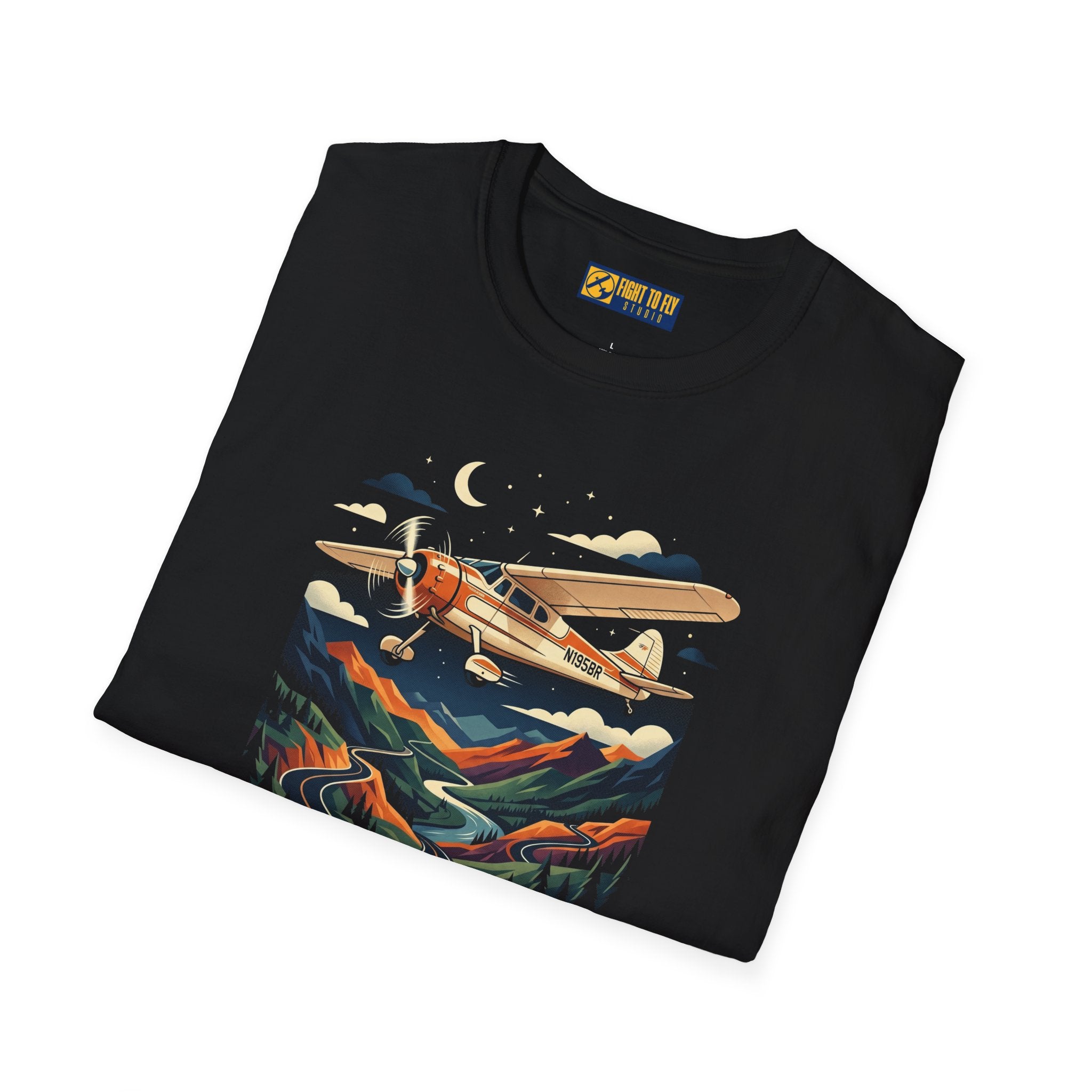 Always Take the Scenic Route Vintage Aviation Tee