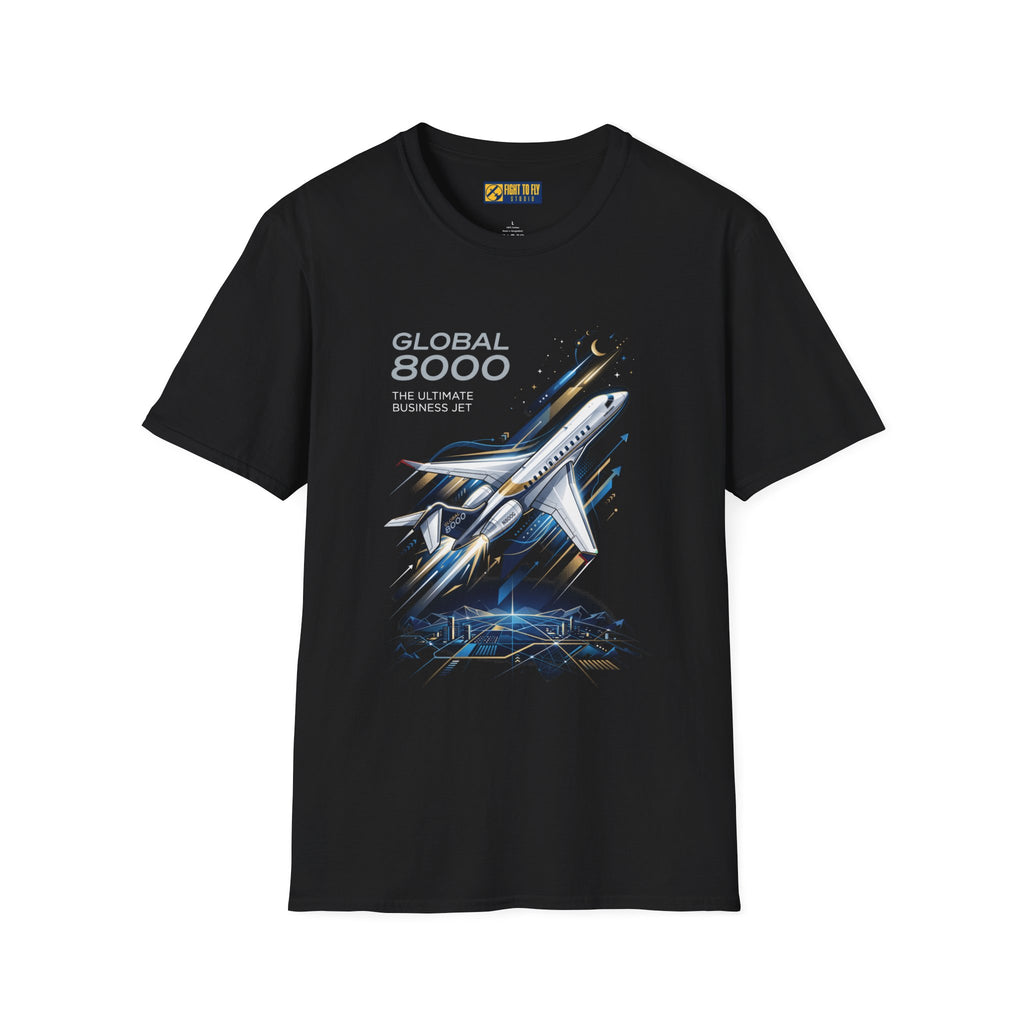 Bombardier Global 8000 Ultimate Business Jet T-Shirt