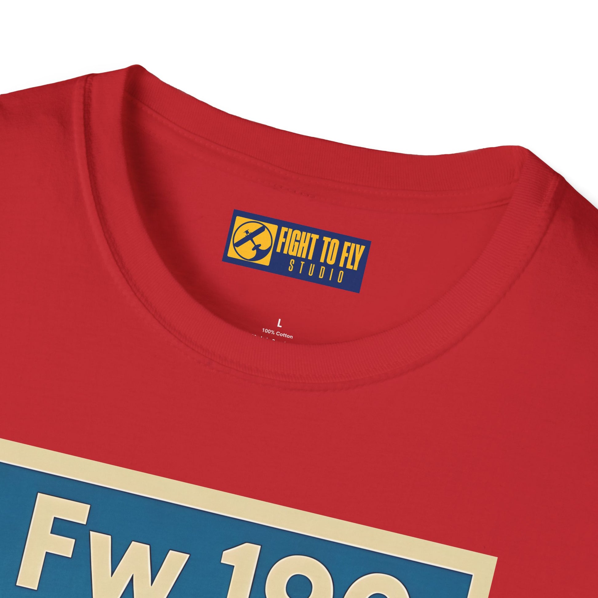Fw 190 Premium T-Shirt – Focke-Wulf Fighter Full Graphic WWII Aviation Tee - Pilot gifts - warbird t-shirt