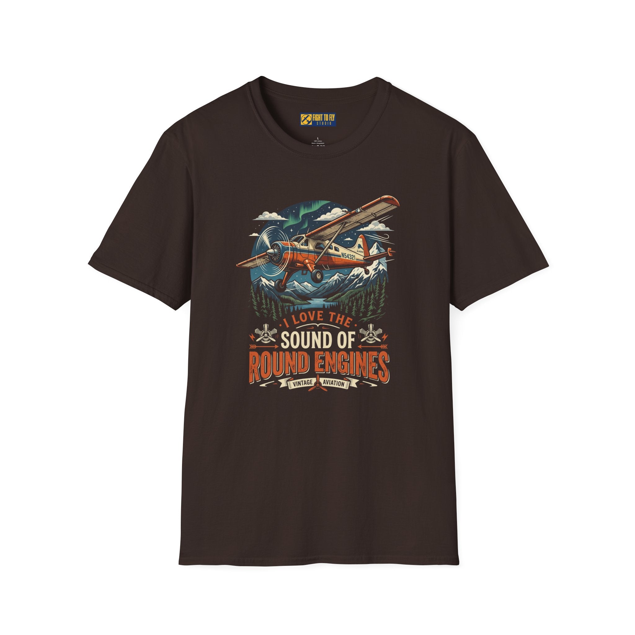 I Love the Sound of Round Engines Tee