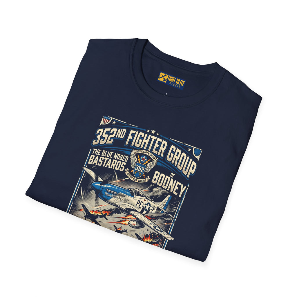 352nd Fighter Group Blue-Nosed Bastards Tee