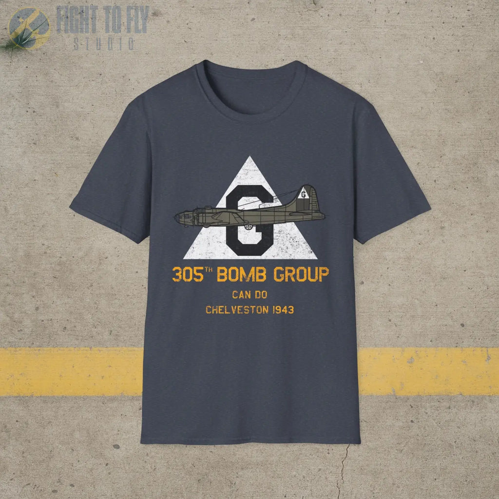 305th Bomb Group “Can Do” WWII T-Shirt - Pilot gifts - warbird t-shirt