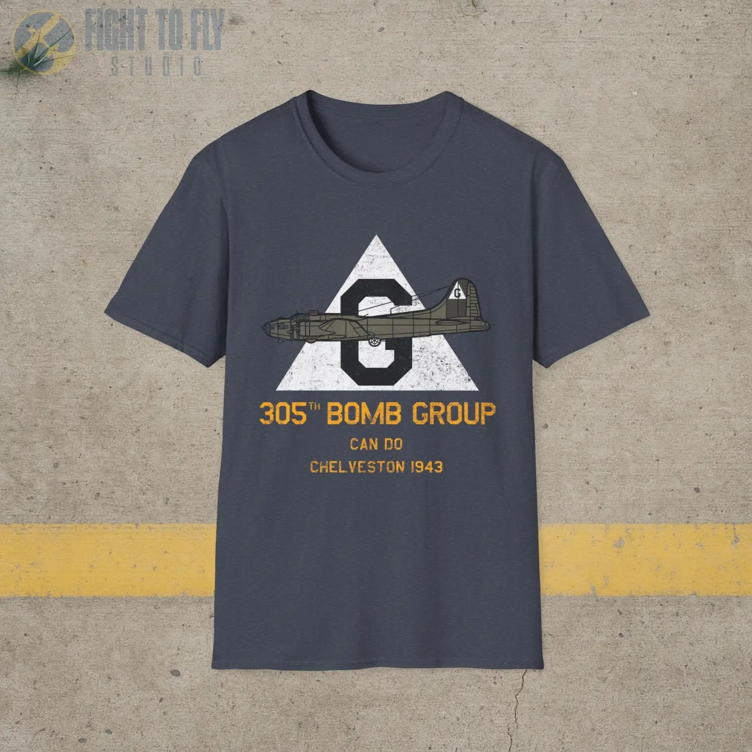 305th Bomb Group “Can Do” WWII T-Shirt - Pilot gifts - warbird t-shirt