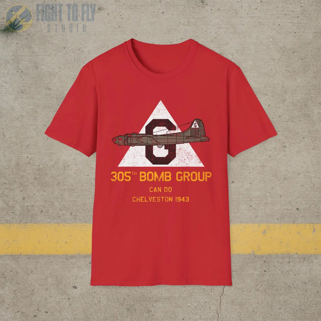 305th Bomb Group “Can Do” WWII T-Shirt - Pilot gifts - warbird t-shirt