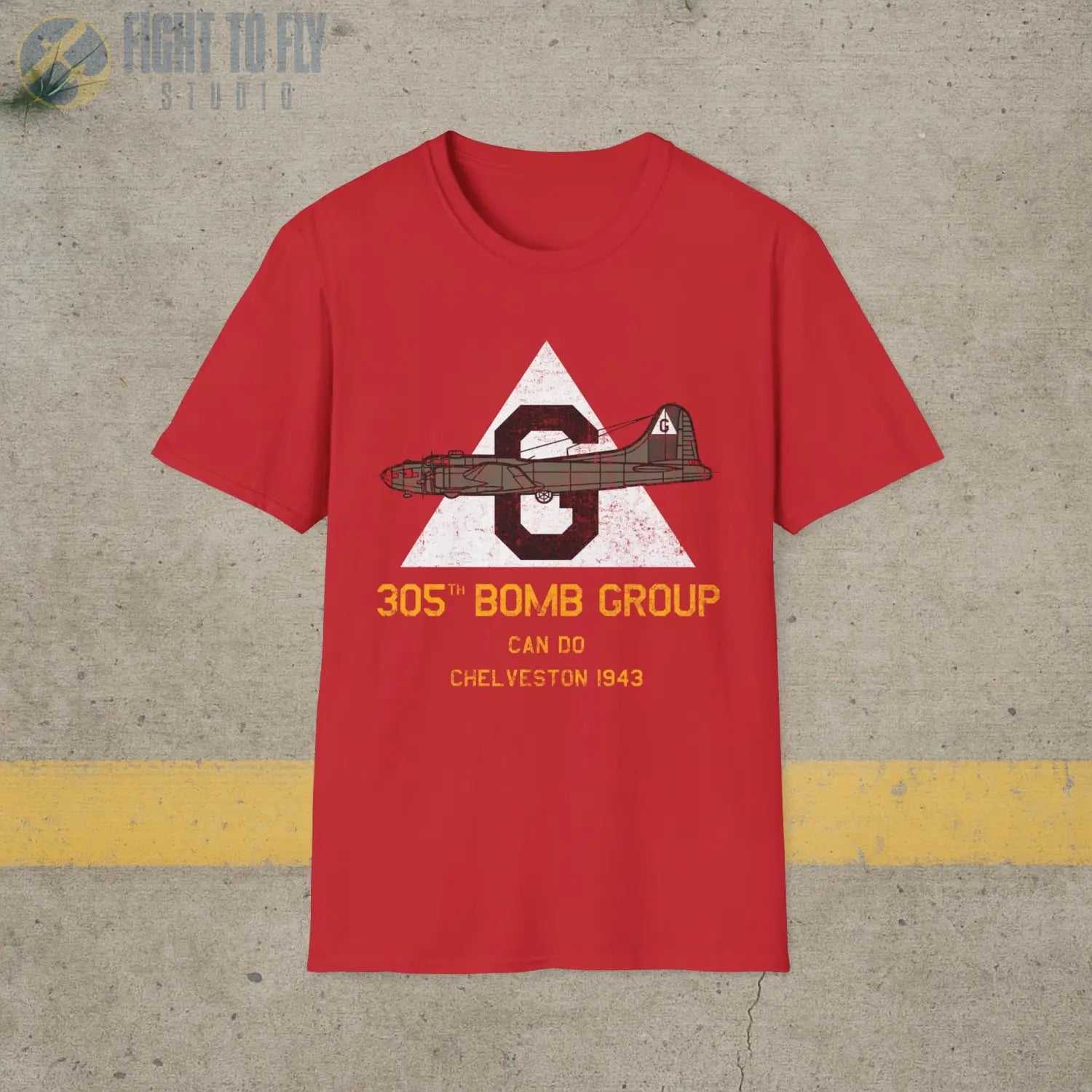 305th Bomb Group “Can Do” WWII T-Shirt - Pilot gifts - warbird t-shirt