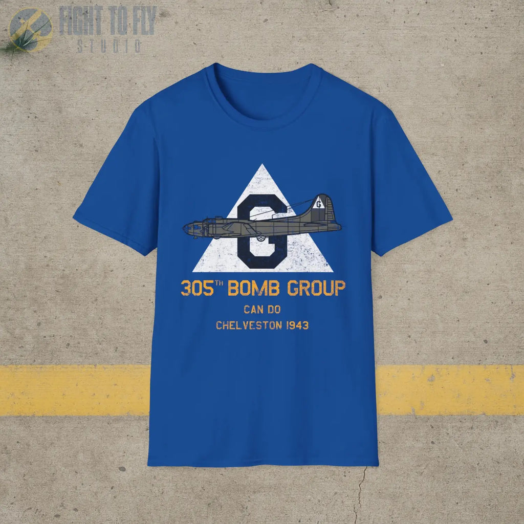 305th Bomb Group “Can Do” WWII T-Shirt - Pilot gifts - warbird t-shirt